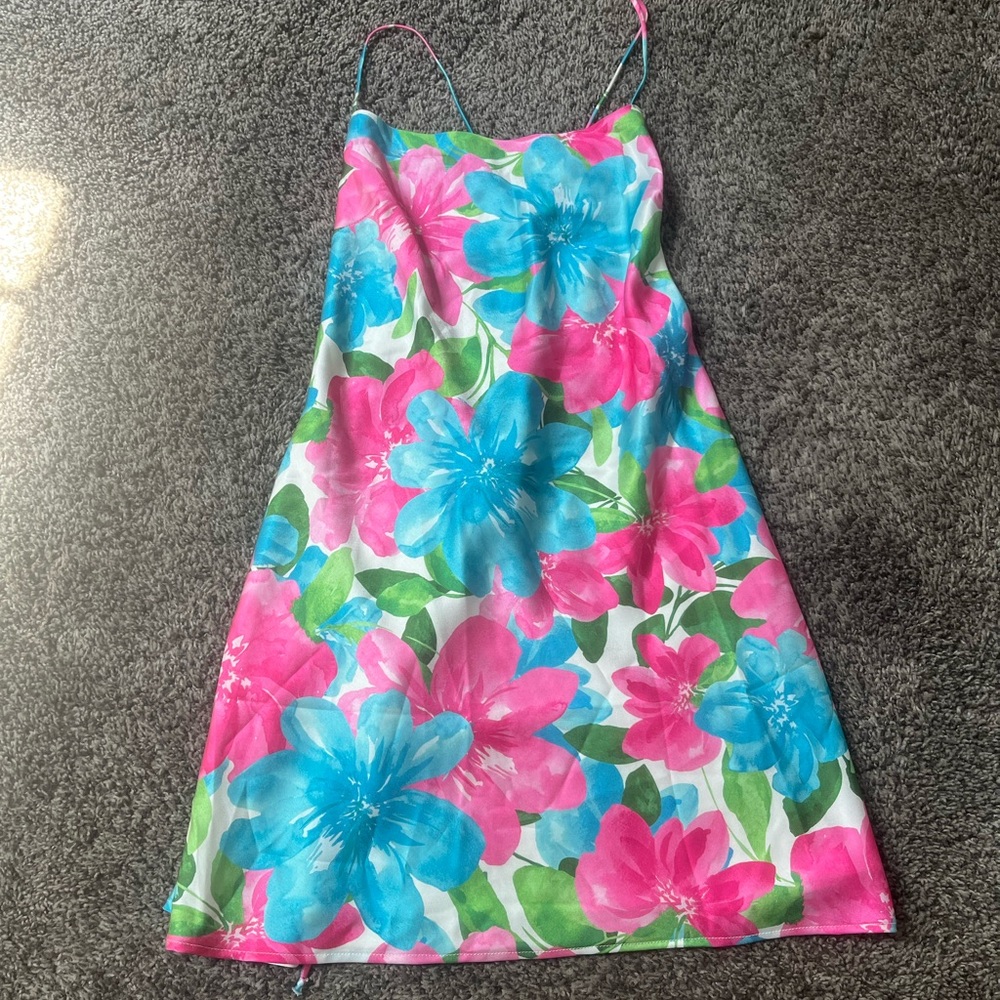 Show Me Your MuMu Dani Mini Dress in Garden Party NWT Women’s Size M